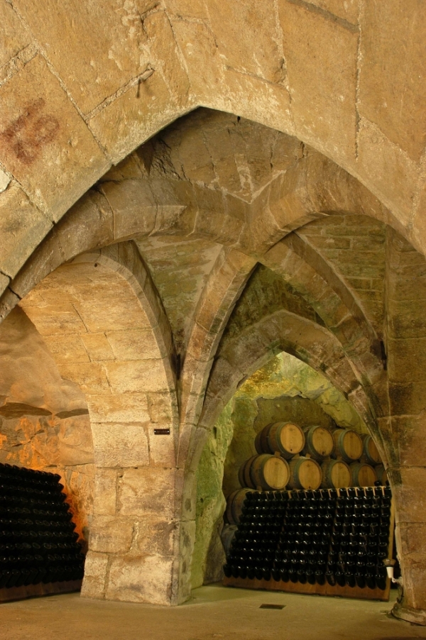 Vaulted cellars, colline Saint-Nicaise