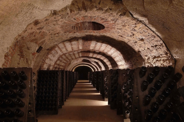 Champagne cellar, Avenue de Champagne, Epernay