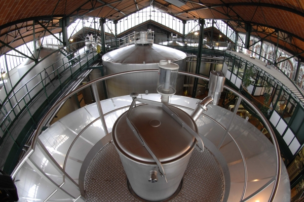 Monumental fermenting room, colline Saint-Nicaise, Reims